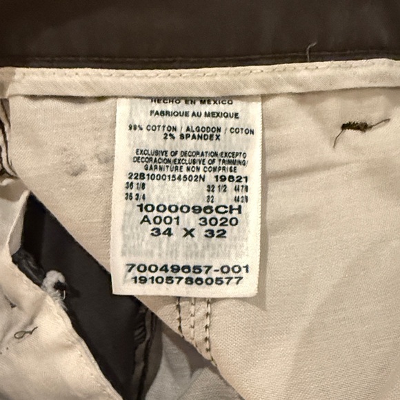 Wrangler Men's Charcoal Chinos - Picture 5 of 5